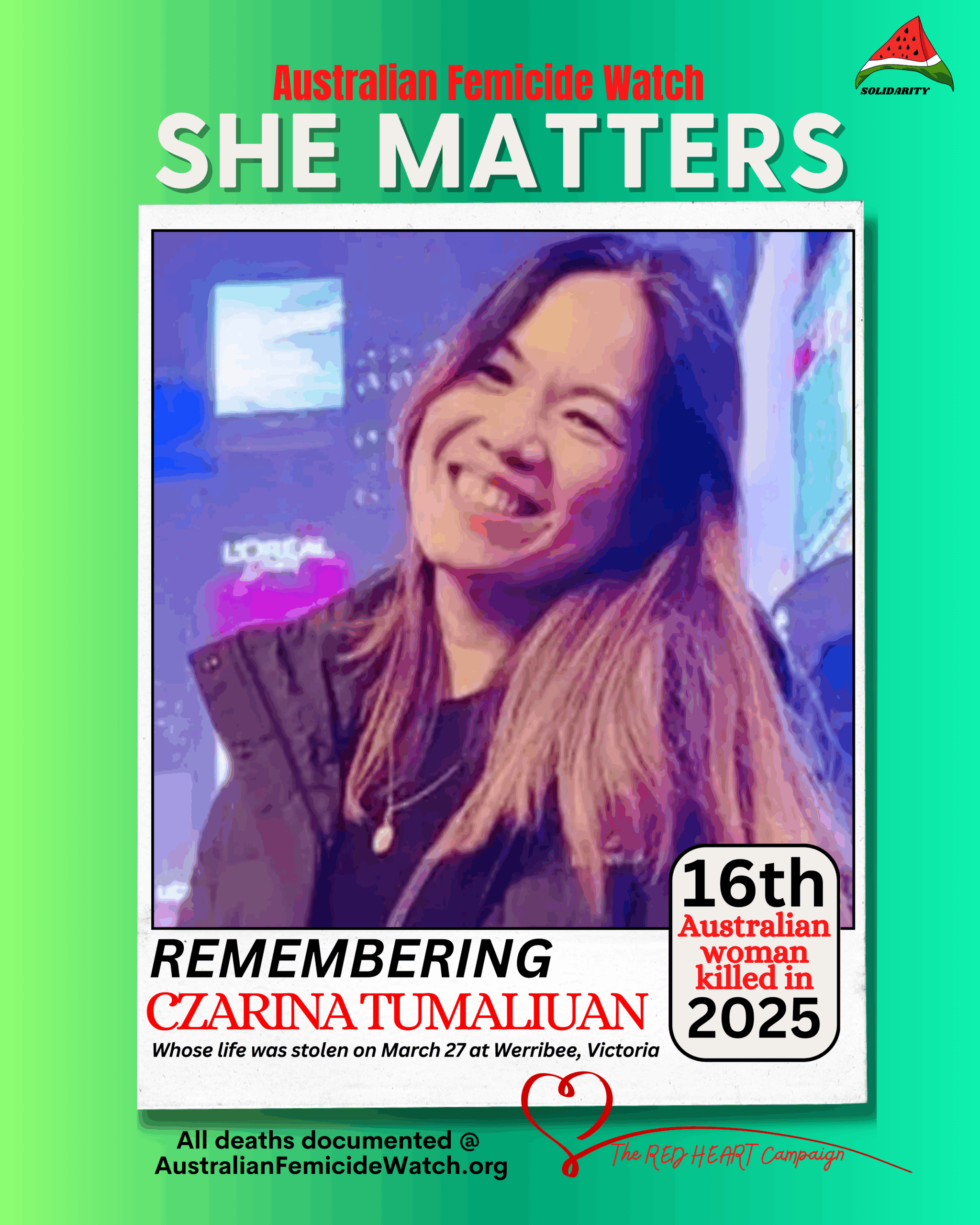 CZARINA TUMULIUN