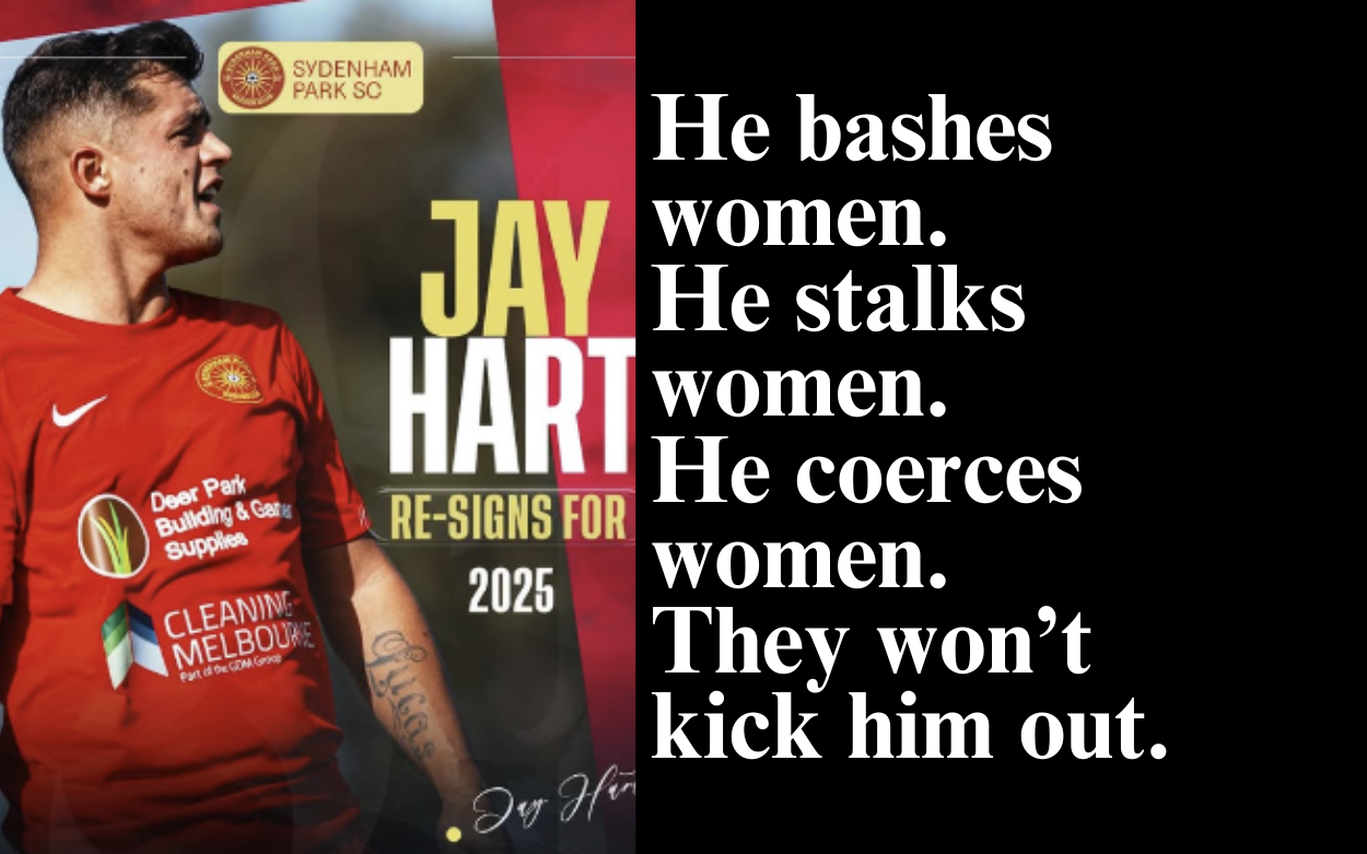 WHY WON’T AUSTRALIA KICK THIS DV PERP OUT?