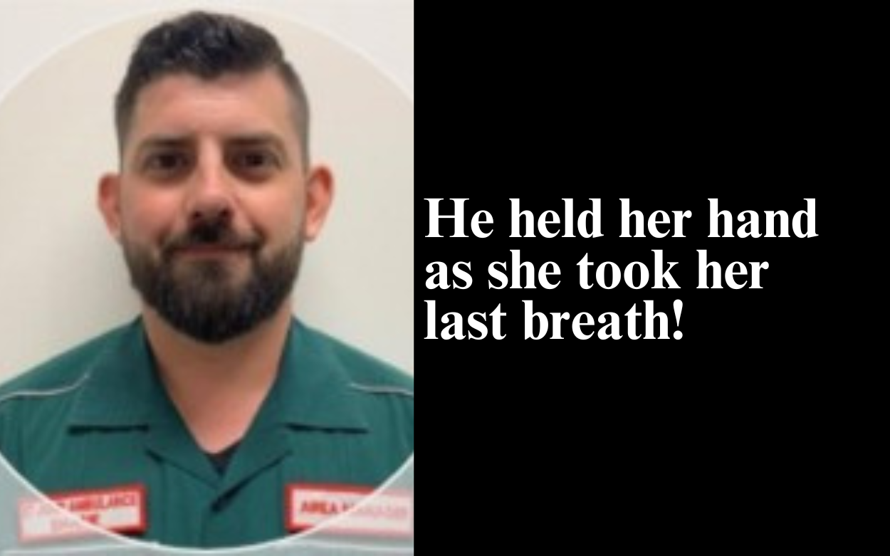 ‘I’M SORRY I COULDN’T SAVE HER – SHE’S SAFE NOW’