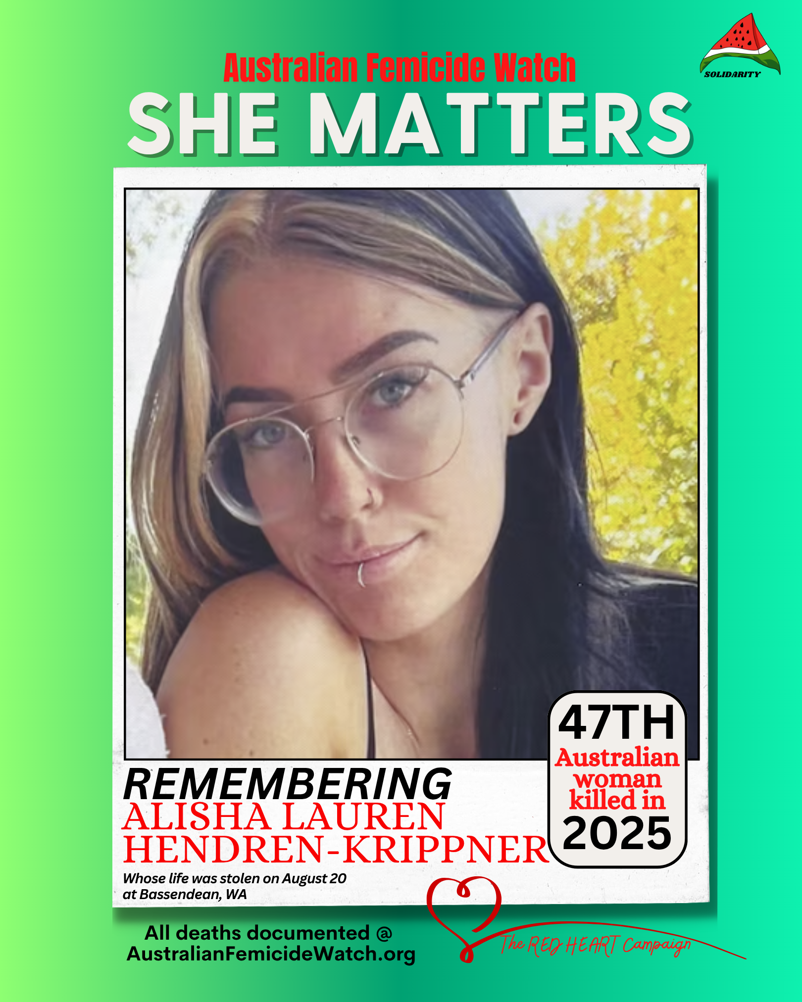 ALISHA LAUREN HENDREN-KRIPPNER