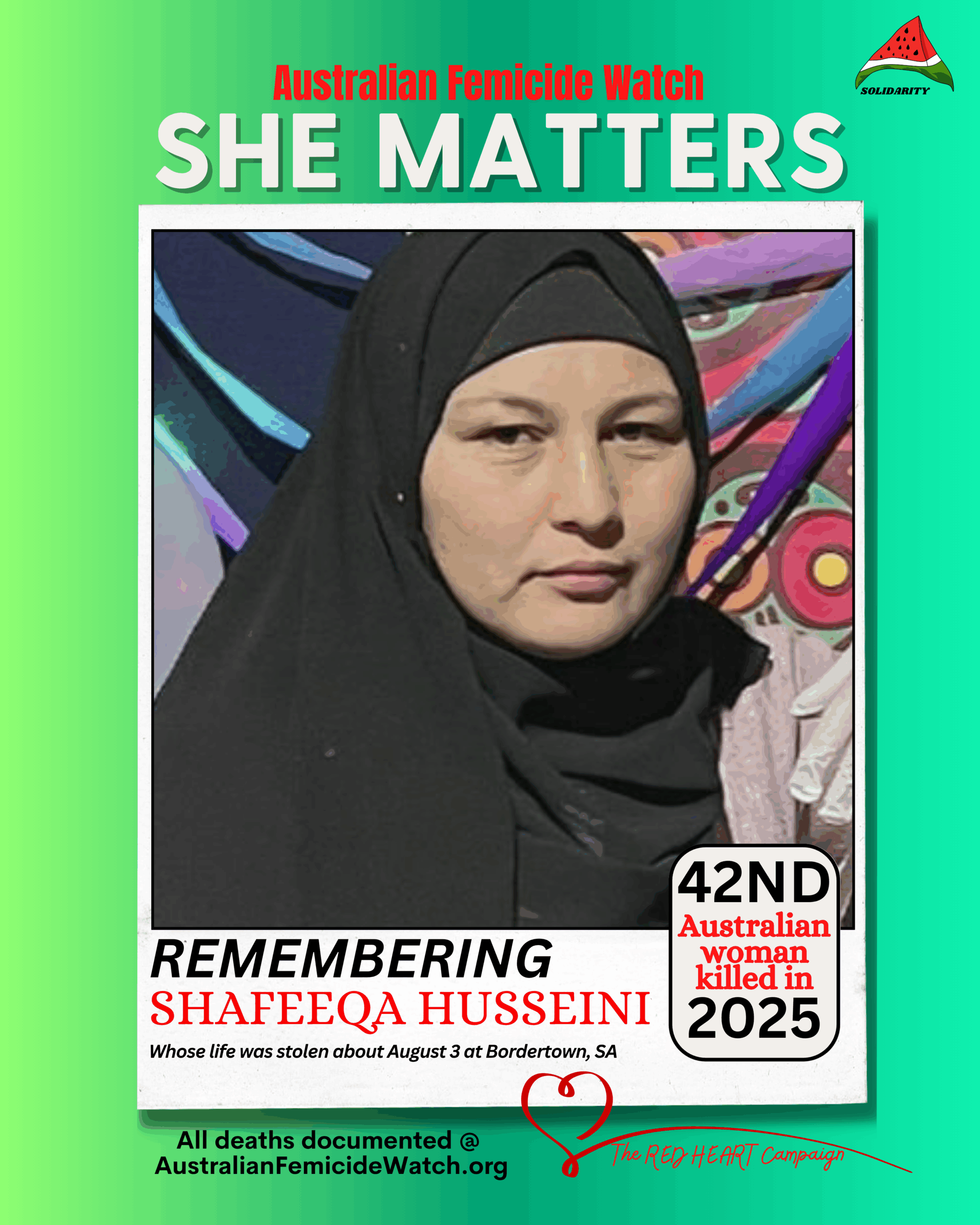 SHAFEEQA HUSSEINI