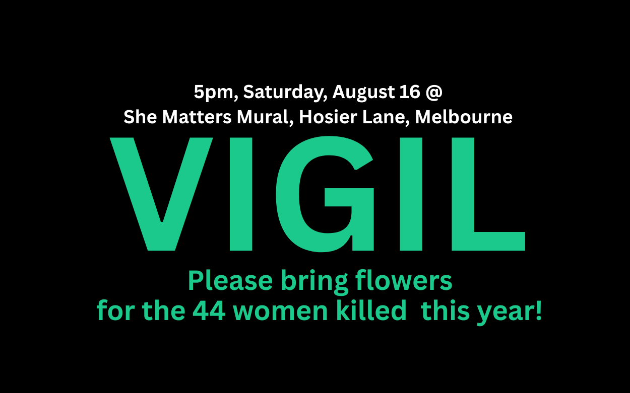 SHE MATTERS VIGIL: AUGUST 16