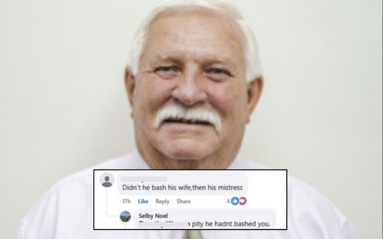 COUNCILLOR’S ‘BASH YOU’ COMMENT