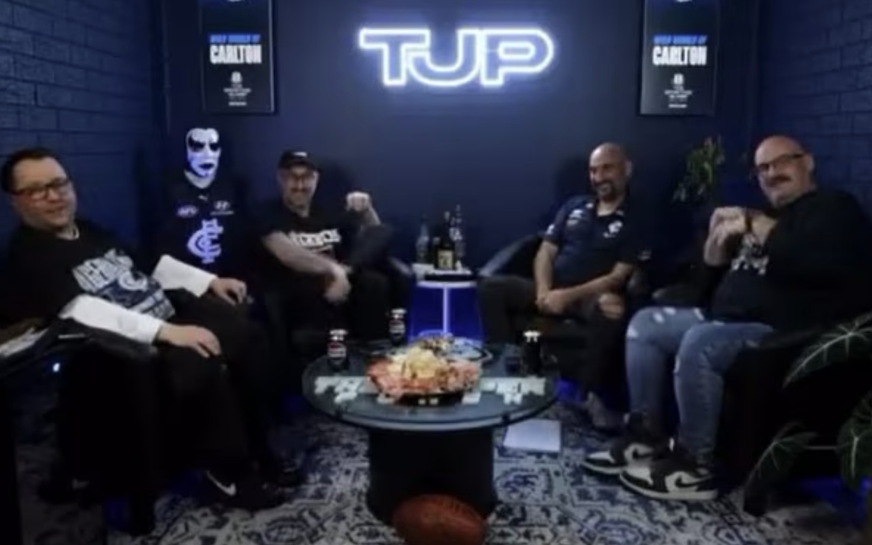 PODCASTER BAN AFTER THREAT TO PUNCH WOMEN FOOTBALL INFLUENCERS