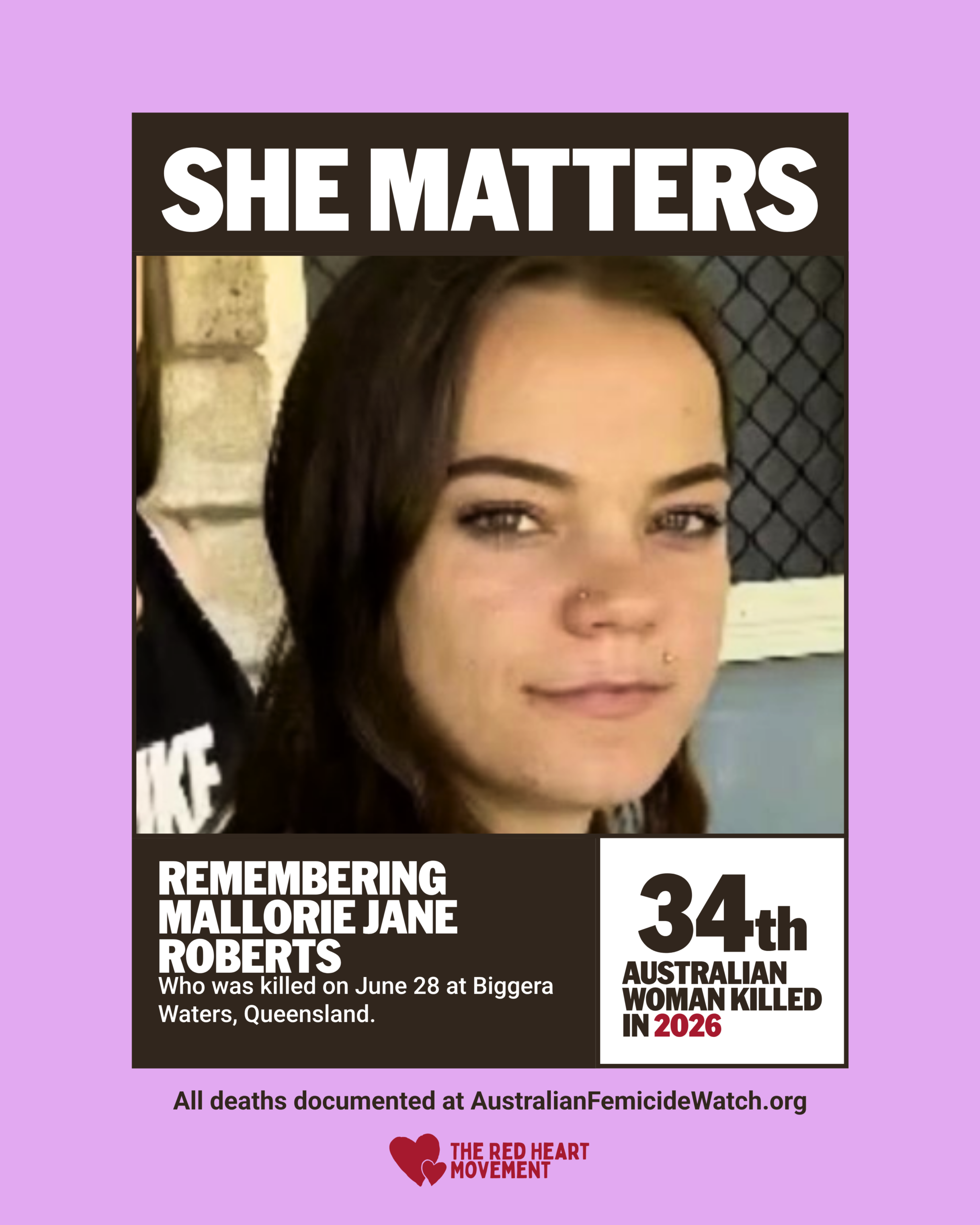 MALLORIE JANE ROBERTS