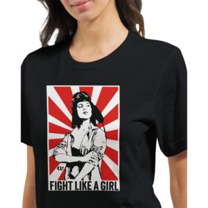 fight like a girl t-shirt