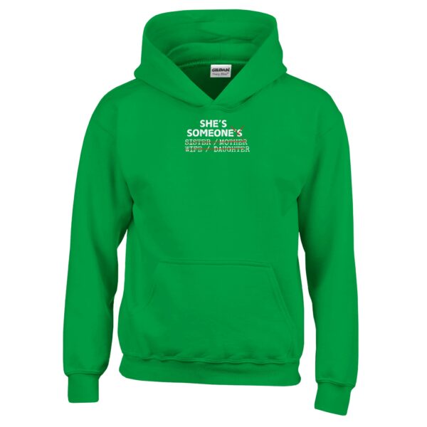 She Is Someone kid's hoodie