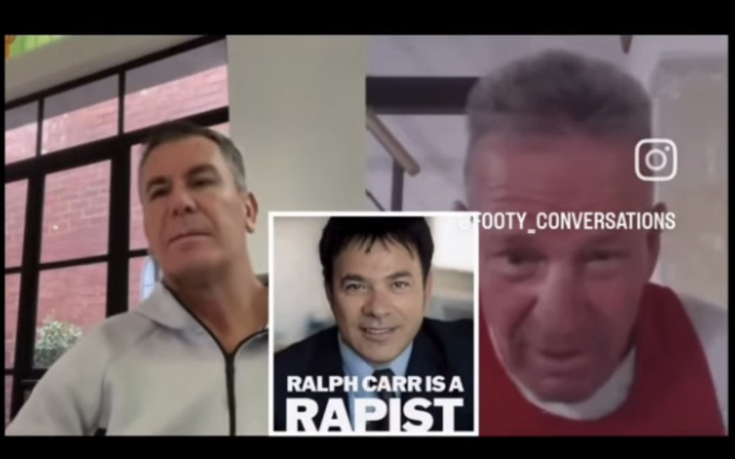 SAM NEWMAN SAYS RALPH CARR RAPE VICTIM HAD ‘BUYER’S REMORSE’