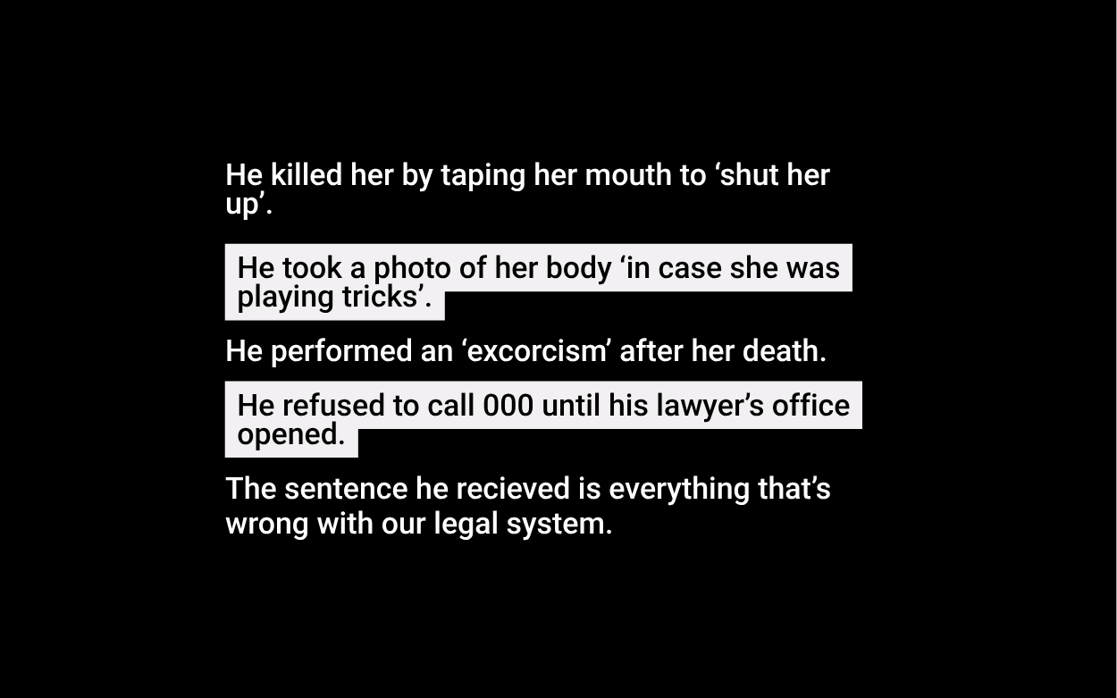 HE WILL ONLY SPEND 3.5 YEARS IN JAIL FOR KILLING CHRISTINE BARRETT