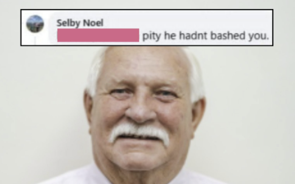 NOEL SELBY’S ‘BASH YOU’ COMMENT FOUND TO BE REAL
